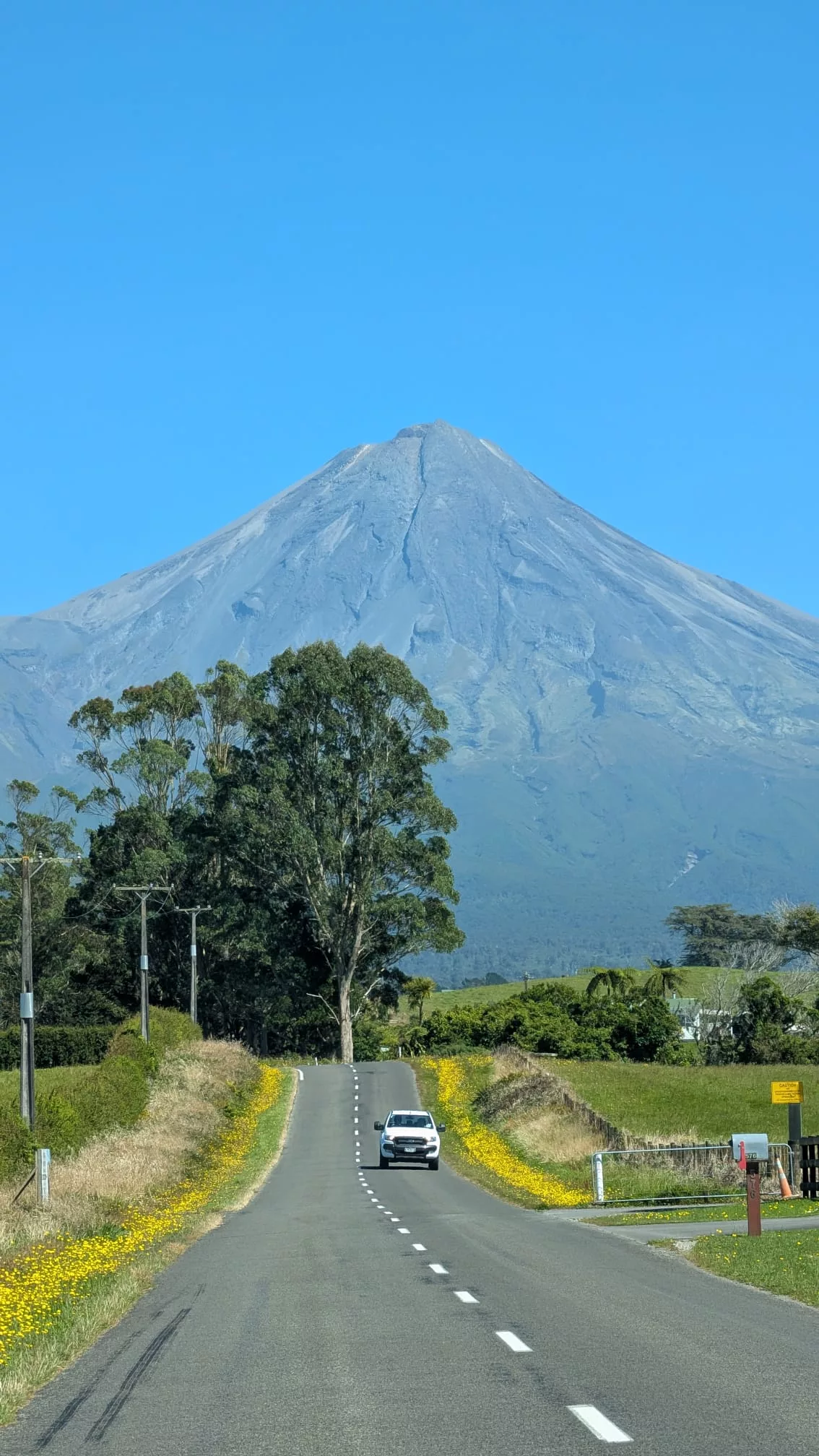 Und zum Abschied nochmal die unwirklich scheinende Aussicht
