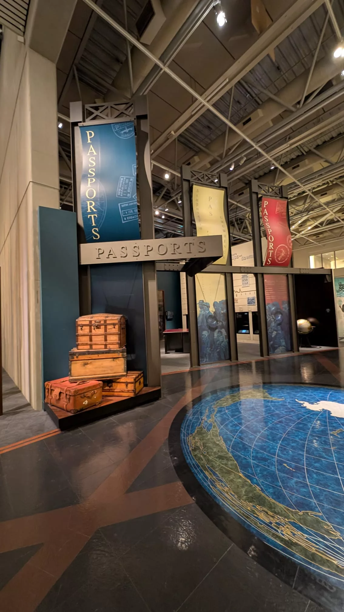 Die Passports Ausstellung zum Thema Einwanderung