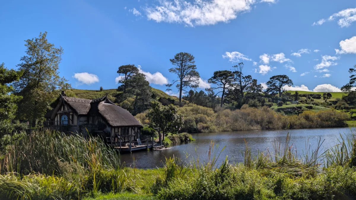 In der Mühle wurde unser Mittagessen serviert