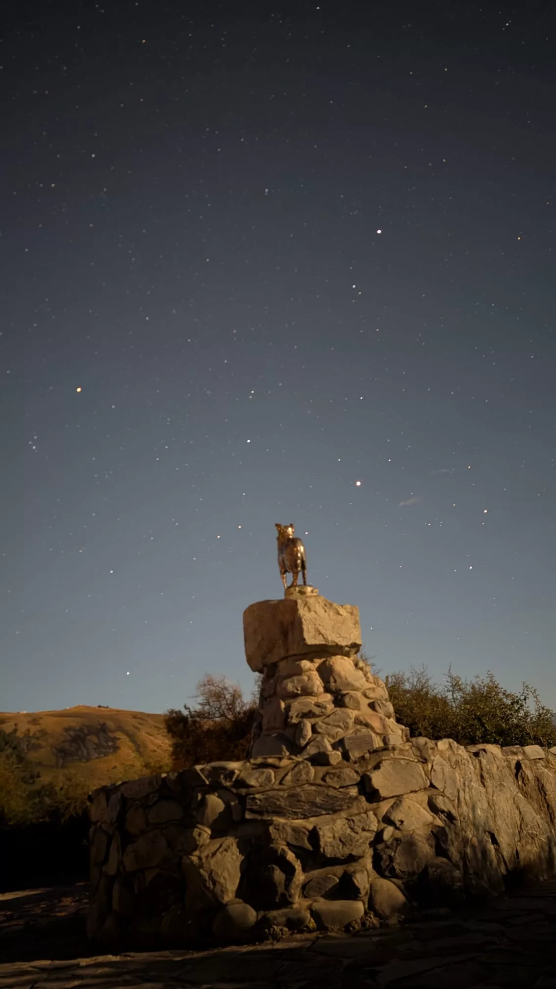 Auch ohne Teleskop ist der Sternenhimmel hier magisch