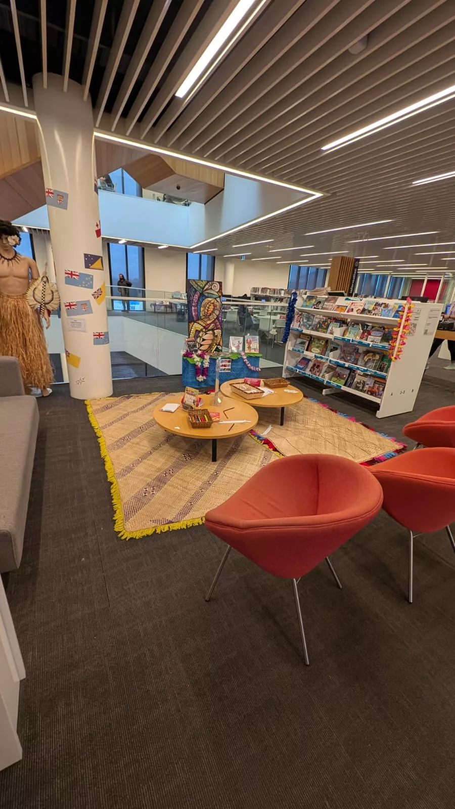 Es gibt überall liebevoll gestaltete Aktiv- und Kreativstationen