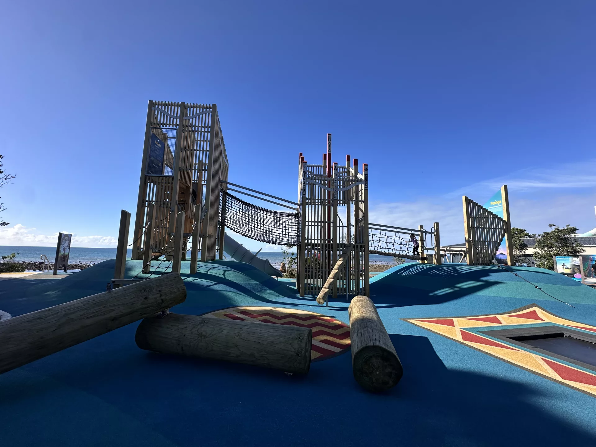 Dieser Spielplatz ist nur einer von vielen Spielstationen