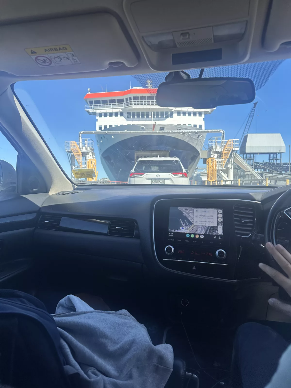 Die Fährfahrt zwischen Nord- und Südinsel dauert etwa 3,5 Stunden