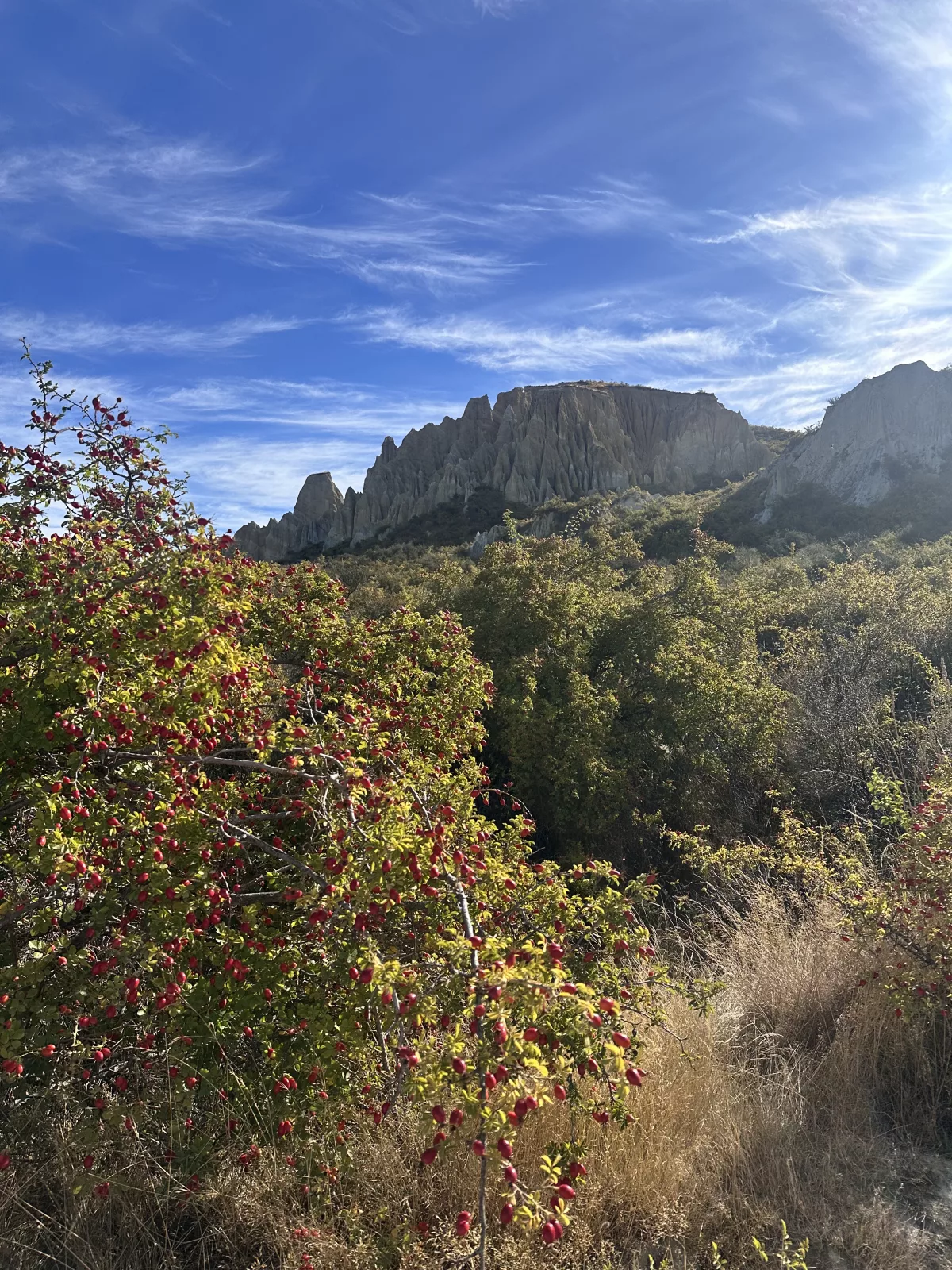 Ein erster Blick auf die Clay Cliffs