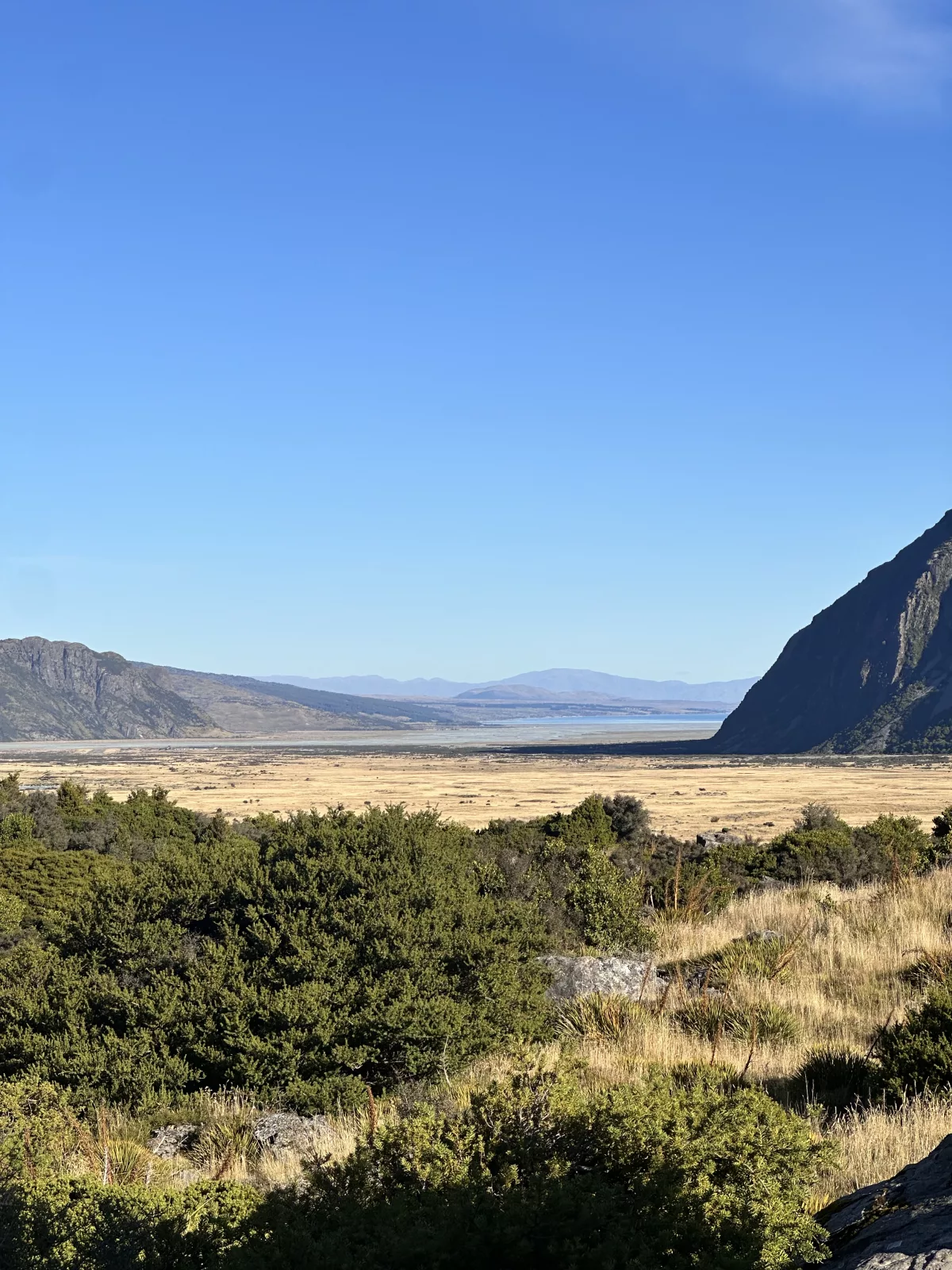 Die Weite und Höhe der Berge kommt auf Fotos nur ansatzweise zur Geltung
