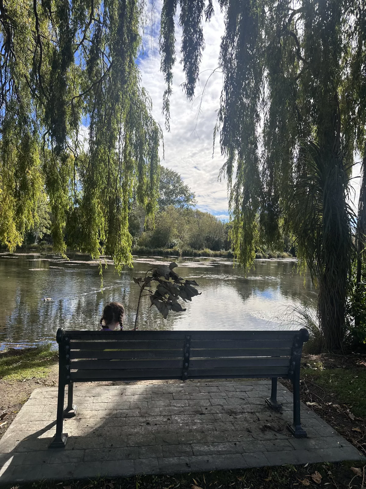 Beste Position zum Entspannen direkt am Wasser
