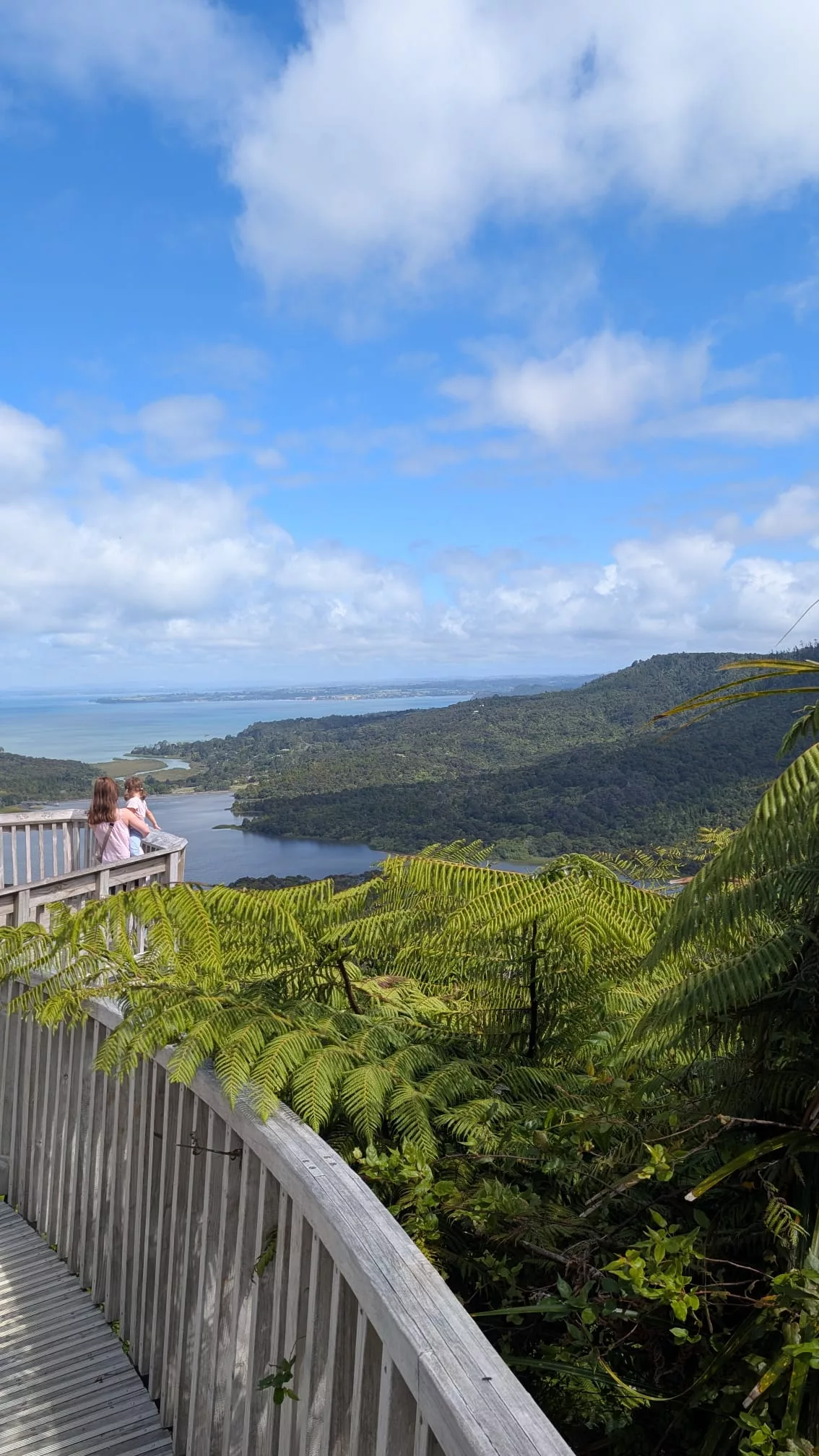 Aussicht von einer der Aussichtsplattformen