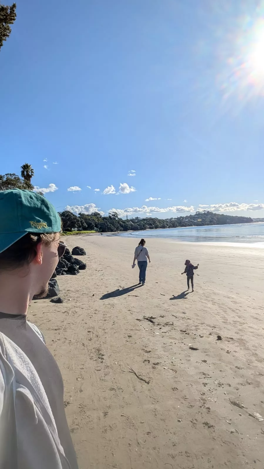 Dieser Strand ist perfekt für Spaziergänge geeignet