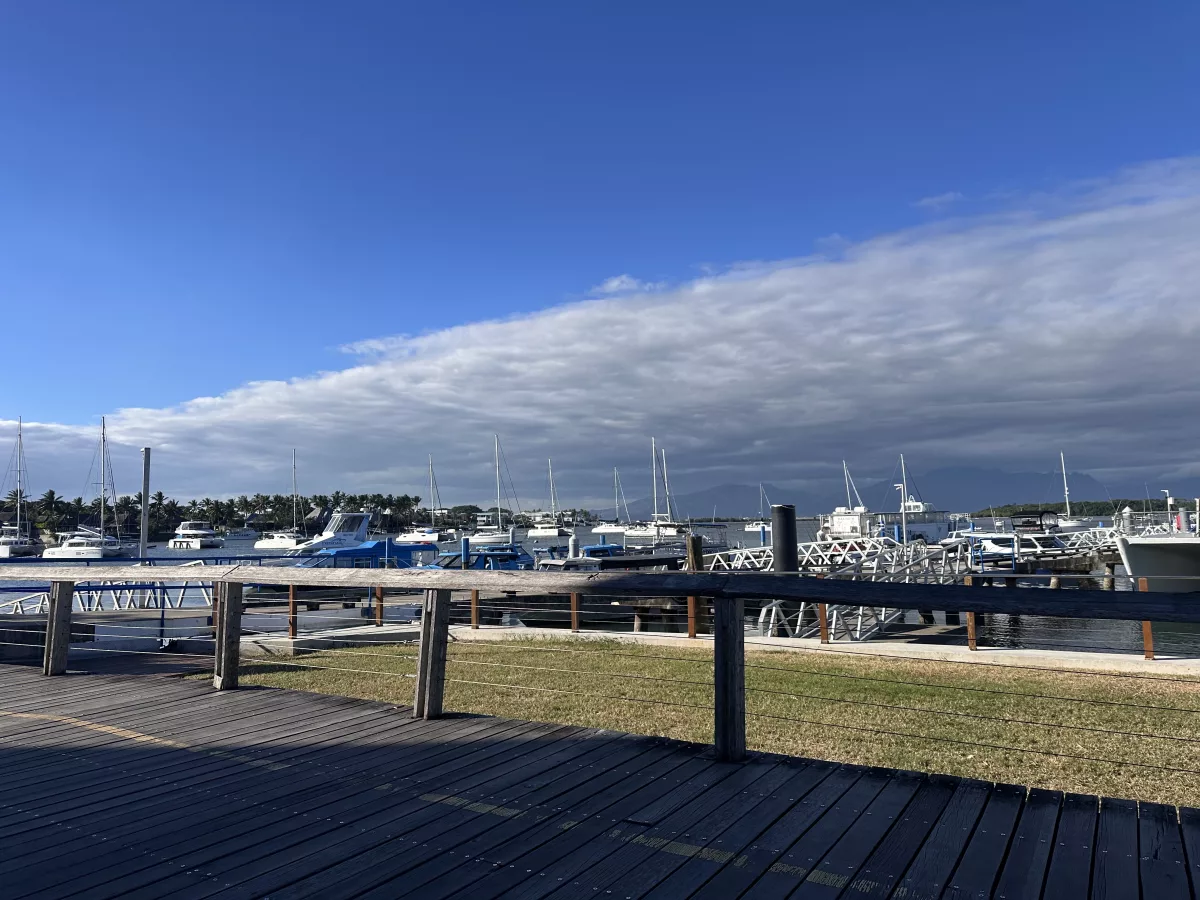 Boote am Hafen von Denarau Boote am Hafen von Denarau