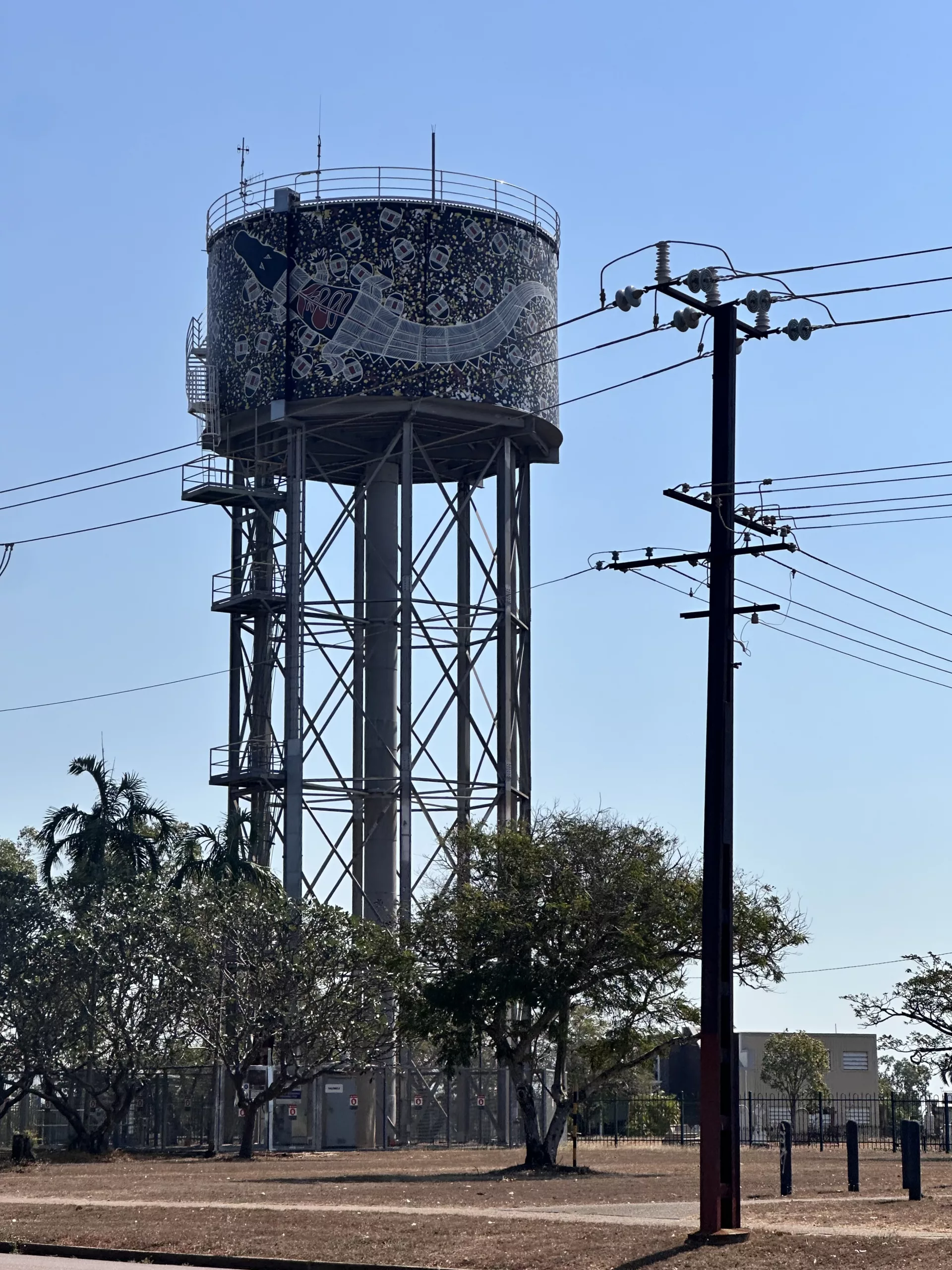 Street Art findest du in Darwin überall