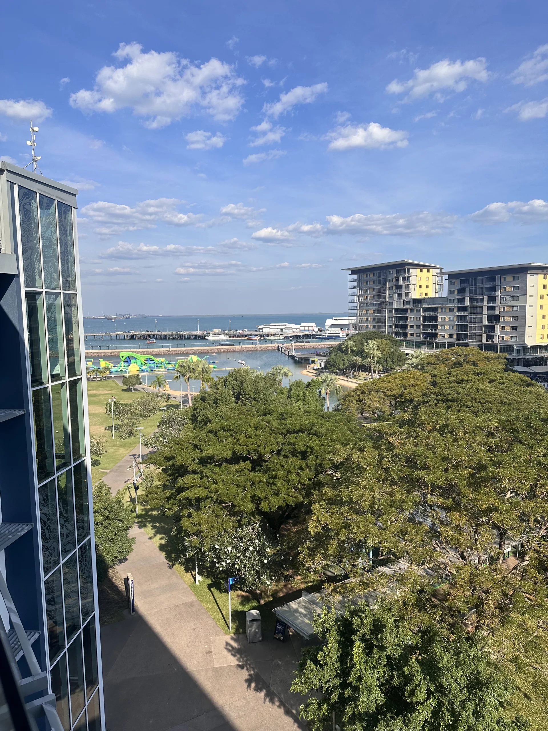 Darwin Waterfront mit Aqua Park und Lagune