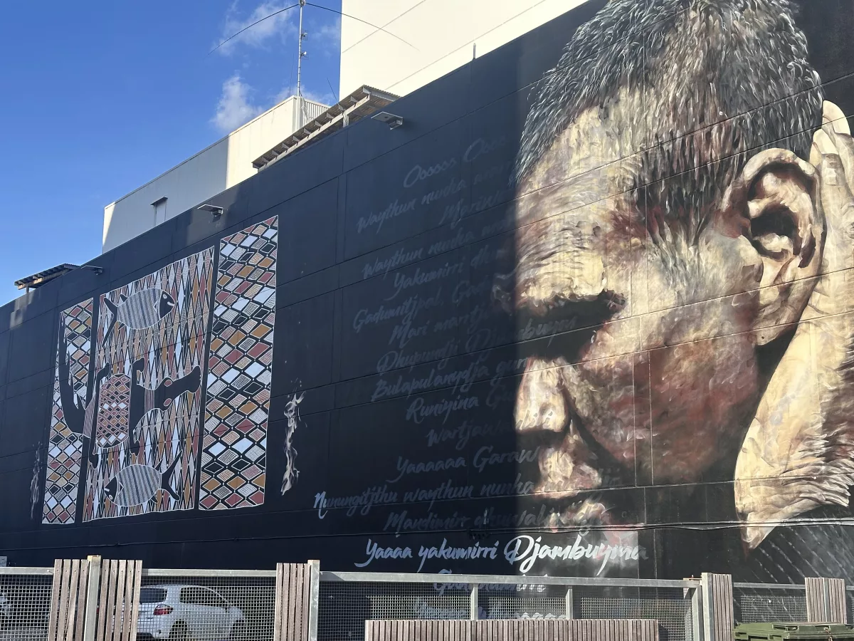 Street Art Gurrumul (Andrew Bourke & Jesse Bell) Street Art Gurrumul