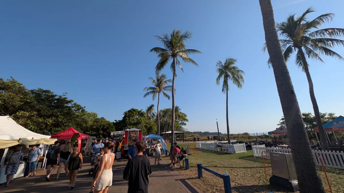 Der Markt von Mindil Beach Mindil Beach Market