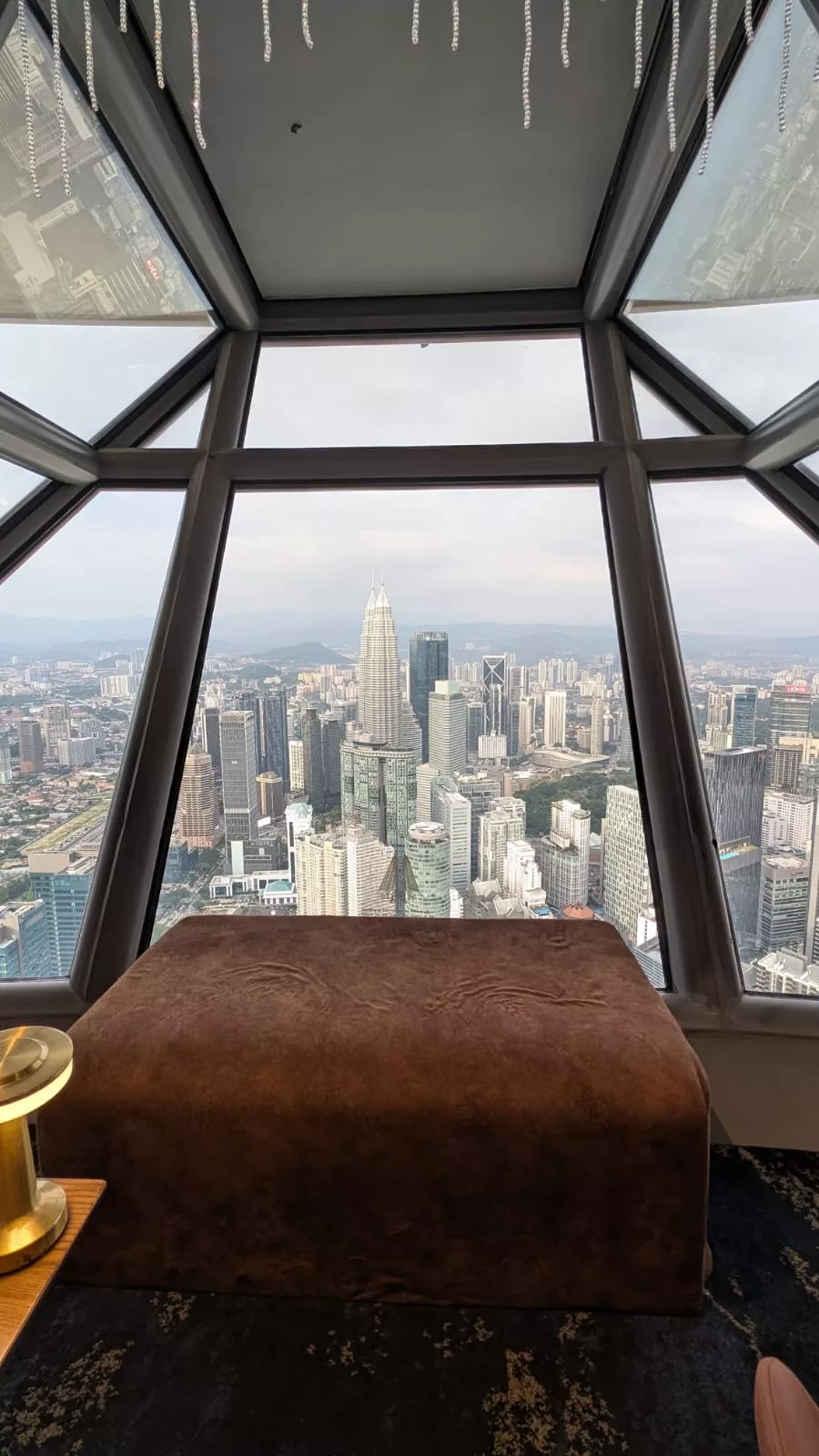 Vielleicht der beste Platz für einen Blick auf die Petronas Towers Der Platz mit der vielleicht besten Aussicht auf Kuala Lumpur