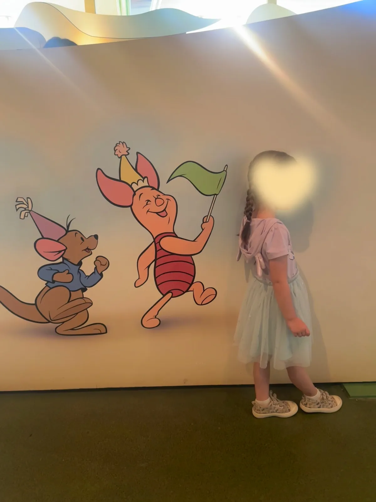 Winnie the Pooh sind wir sogar 3x gefahren, weil das Fahrgeschäft so süß ist Winnie the Pooh Fahrgeschäft im Disneyland Hongkong