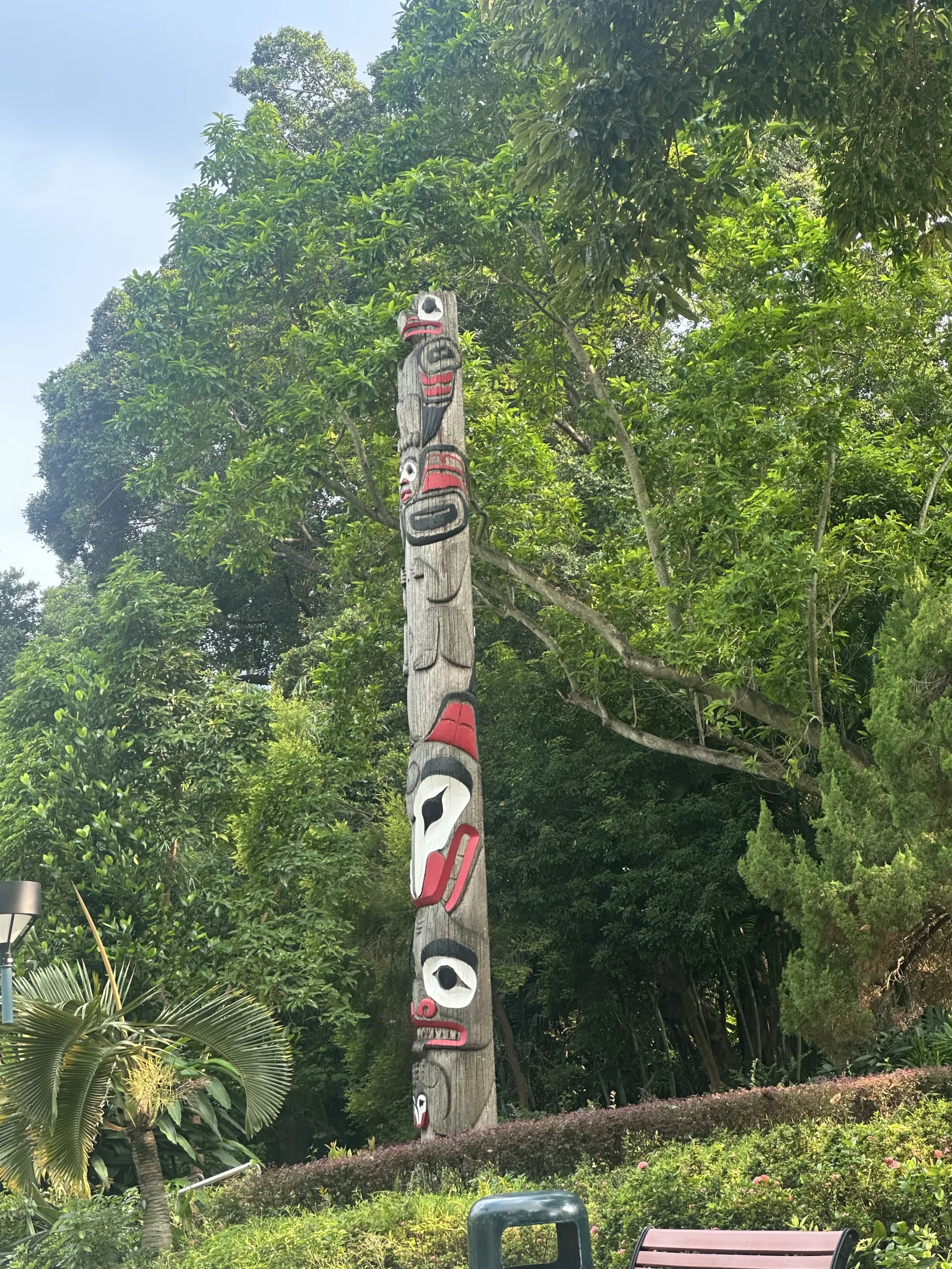 Totem im Kowloon Park
