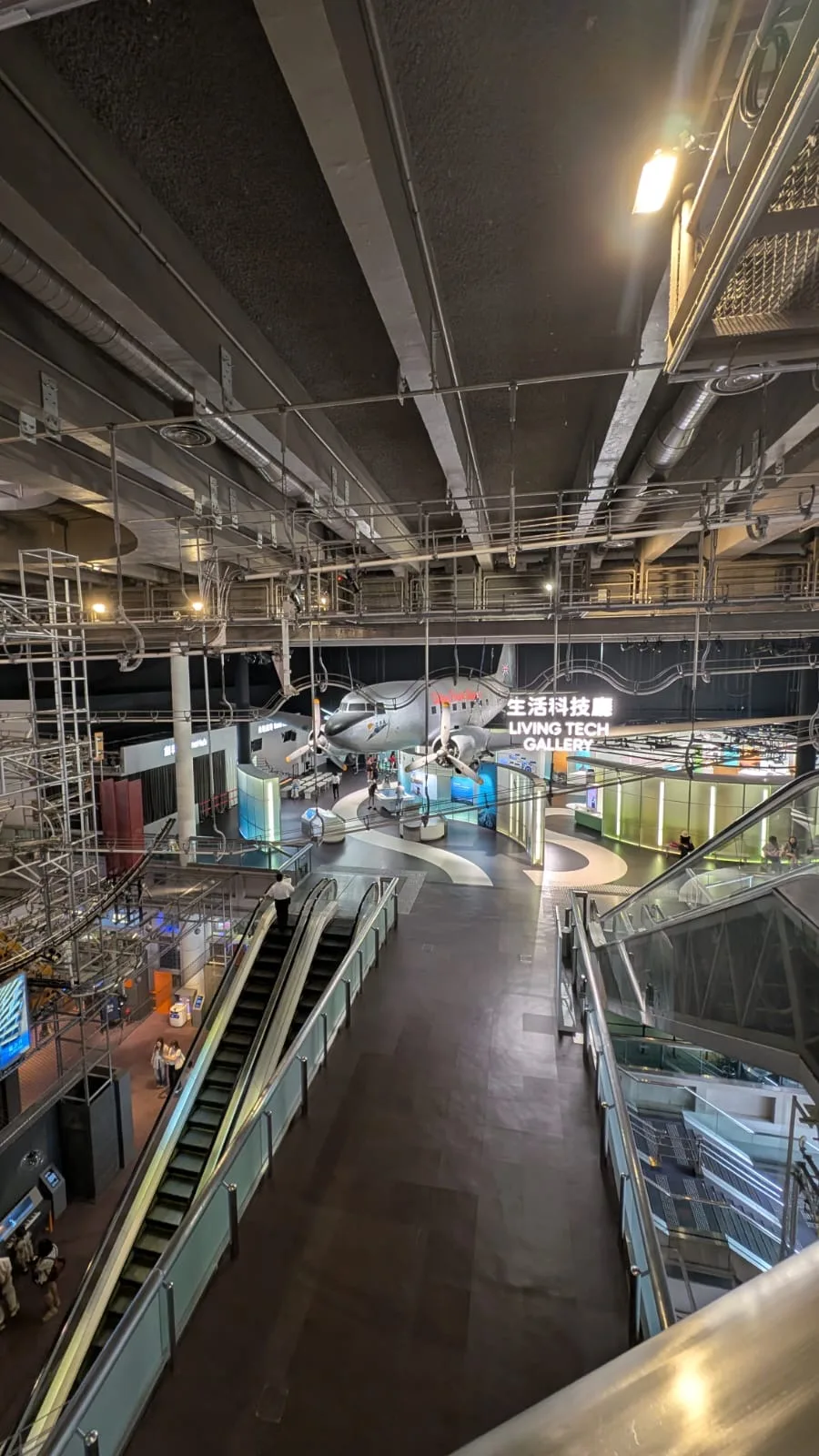 In der Living Tech Gallery geht es um Transport, Lebensmittel, … von Morgen Living Tech Gallery des Science Museums Hongkong